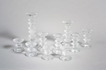 Festivo Suite de dix flameaux by 
																	 Iittala Glassworks
