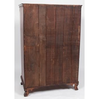 Chippendale High Chest Of Drawers In Walnut by 
																			Thomas Chippendale