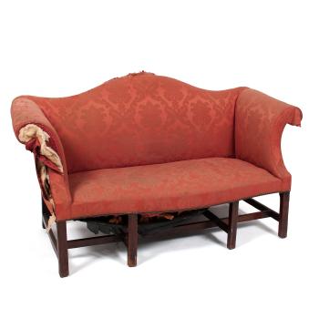 Style Settee by 
																			Thomas Chippendale