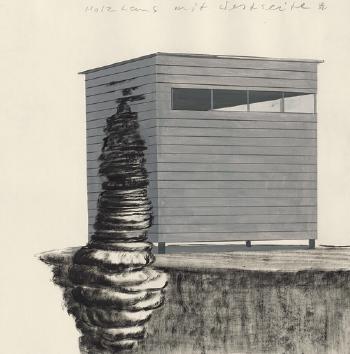 Holzhaus mit Westseite by 
																	Ulf Puder