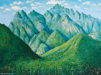 Wudang Mountain by 
																	 Qian Yankang