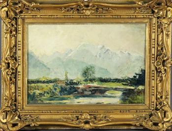 Paysage by 
																			Louis Carrand