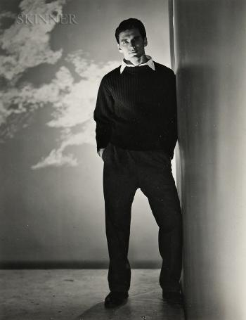Two Portraits OF Jack Fontan (Nude And Clothed) by 
																			George Platt Lynes