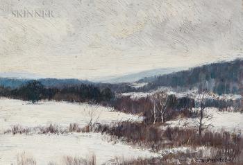 Winter Landscape by 
																	Clark Greenwood Voorhees