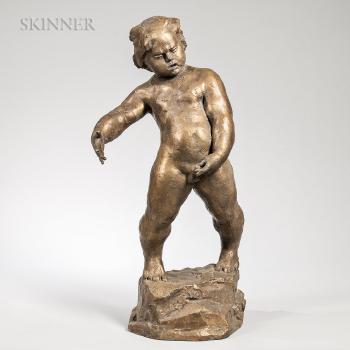 Standing Nude Boy by 
																			Antun Augustincic