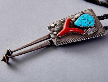 Group of two bolo ties by 
																			Dan Simplicio