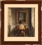 Ved Spinettet. Opus . 1911 by 
																			Peter Vilhelm Ilsted