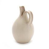 Stoneware pitcher decorated with eggshell-glaze by 
																			 Saxbo Co