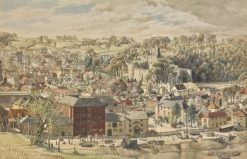 Chepstow, Monmouthshire by 
																	Stanley Roy Badmin