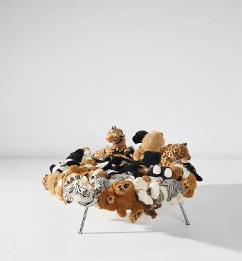'Cake' stool by 
																			 Estudio Campana