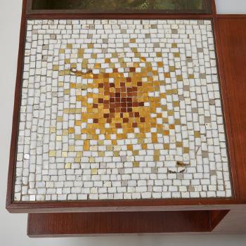 Illuminated Square End table (no. 440) by 
																			 Kagan-Dreyfuss