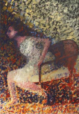 Woman in a Chair by 
																	Bill Jacklin