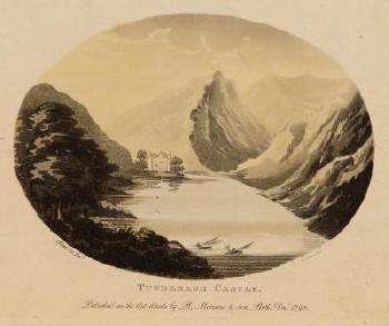 Tunderagh Castle, After William Ashmore by 
																	Francis Jukes