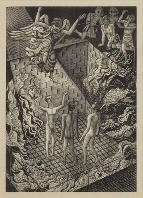 From Ballad Upon A Wedding  by 
																	Eric Ravilious