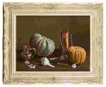 Still Life With Squash by 
																			Juan Orihuel