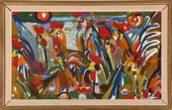 Composition With Chickens by 
																			Eyvind Olesen