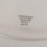 Five Danish 20Th Century Sterling Silver Plates by 
																			 A F Rasmussen