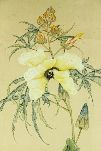 Peony, Orchid and Chrysanthemum by 
																			 Tang Xinyu