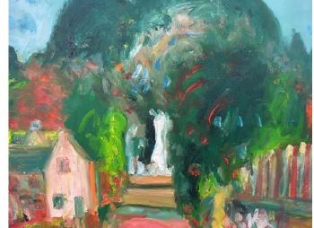 Saffron walden by 
																			John Bellany