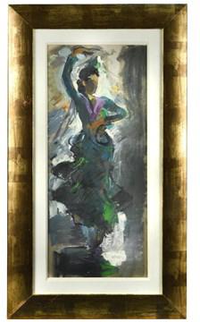 Flamenco dancer by 
																			Sherree Valentine-Daines