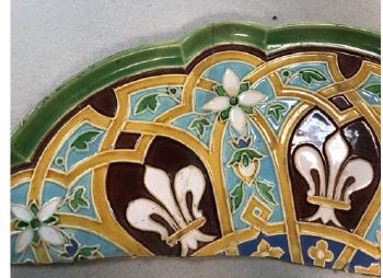 A 19th century Minton lazy susan by 
																			Augustus Welby Northmore Pugin