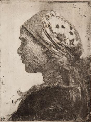 Hutsul Woman by 
																			Witold Rzegocinski