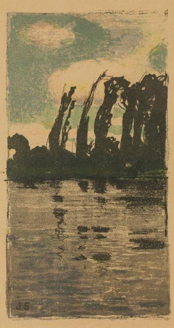 Poplars 1901 by 
																			Jan Stanislawski