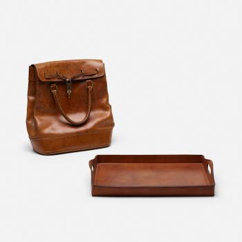 Bag And Tray by 
																	Carl Aubock