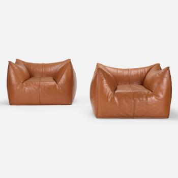 Le Bambole lounge chairs by 
																			 B B Italia