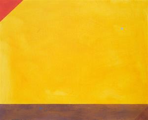 Painting (Yellow) 1973 by 
																	Milan Mrkusich