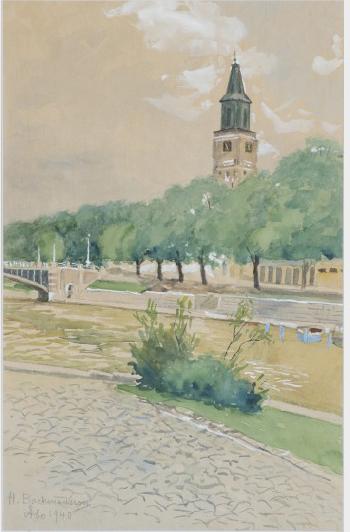 Turku by 
																			Hugo Backmansson
