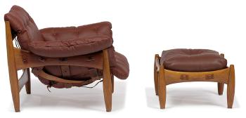 Sheriff chairs and ottoman by 
																			 ISA Italy