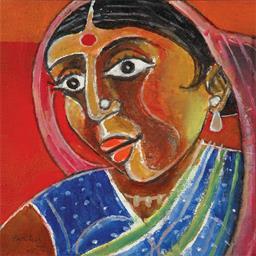 Portrait Of A Woman by 
																	Paritosh Sen