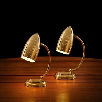 A Pair of Very Nice Small Table Lamps by 
																			 Itsu