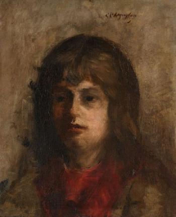 Portrait d’enfant by 
																	Camille Prevost-Roqueplan