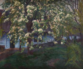 Blossoming Pear Tree by 
																	Stanislaw Kamocki