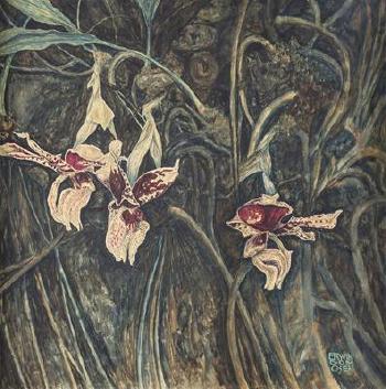 Orchideen by 
																			Erwin Dominik Osen