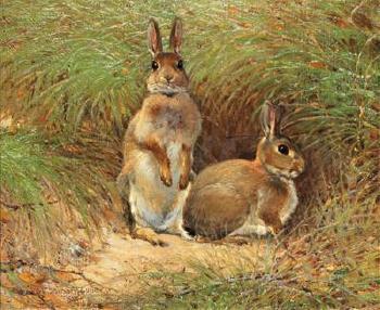 Rabbits by 
																			Victor Stoetzner-Lund