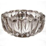 Star shaped clear glass bowl by 
																			Pierre D'Avesn