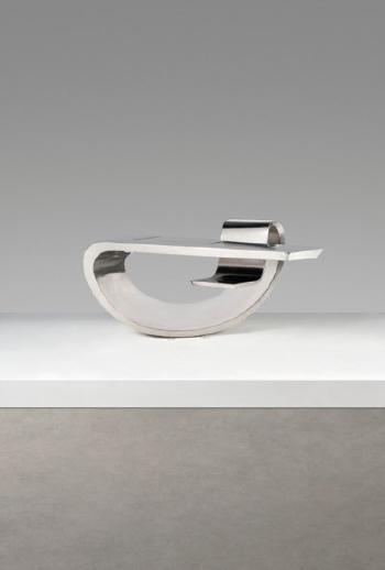 A Rare Cantilever Desk And Seat by 
																	Ben Swildens