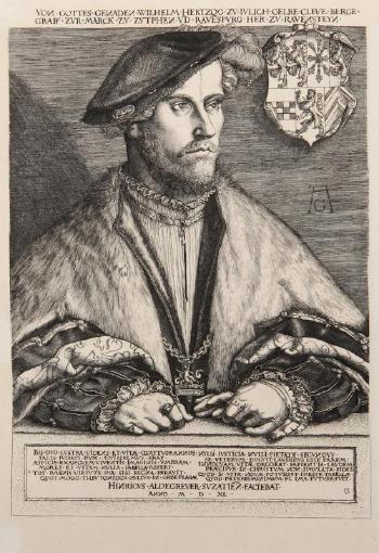 Portrait de Guillaume duc de Juliers by 
																			Heinrich Aldegrever