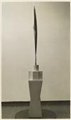 Pair Of Photographs By Soichi Sunami Depicting Two Versions Of Brâncusi's Bird In Space (On Different Pedestals) by 
																			Constantin Brancusi