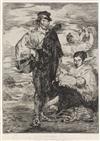 Les Gitanos; Le Chant d'Ophélie; Hamlet et Laertes dans la fosse d'Ophélie by 
																			Edouard Manet
