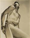 Male nude study * George Tichenor (G.P.L.'s Destroyer) by 
																			George Platt Lynes