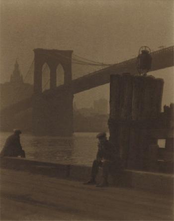 Brooklyn Bridge by 
																	Paul Outerbridge