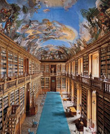 Strahov Monastery Library, Theological Hall, Prague by 
																	Ahmet Ertug