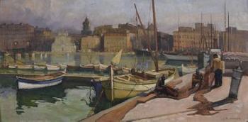 Le Vieux Port by 
																	Jean Frederic Canepa