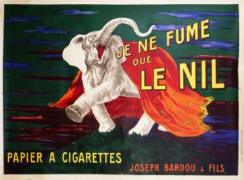 Je ne fume que le Nil – Papier à cigarettes by 
																	Leonetto Cappiello