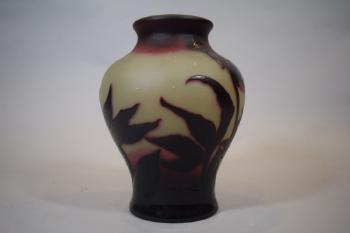Vase balustre by 
																	 Saint Louis Crystal