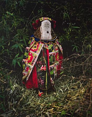 Egungun Masquerades XIV by 
																	Leonce Raphael Agbodjelou